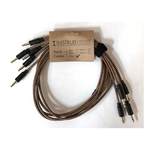 Instruo Eurorack Patch Cable (60cm * 5 Pack)