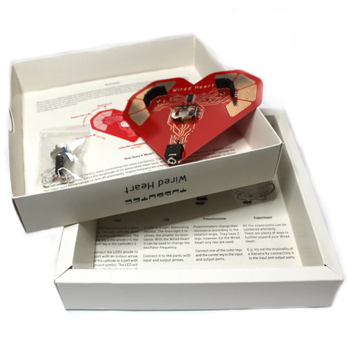 Tubbutec Wired Heart Hand-held Synthesiser