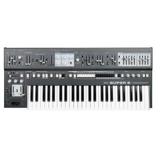 UDO Audio Super 6 Hybrid Polyphonic Synth (Grey/Black)