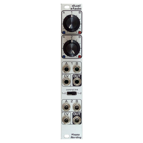 Happy Nerding 4xMUTE Eurorack Mute Module (Silver) at Signal Sounds