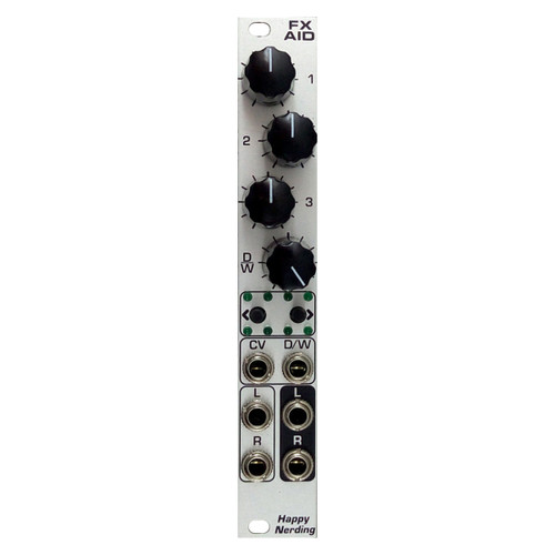 Happy Nerding FX Aid XL Eurorack Multi Effects Module (Black) at
