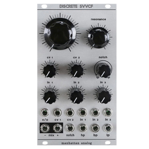 Analog Sweden SWEnigiser Proto VCFA Eurorack Filter Module (Black