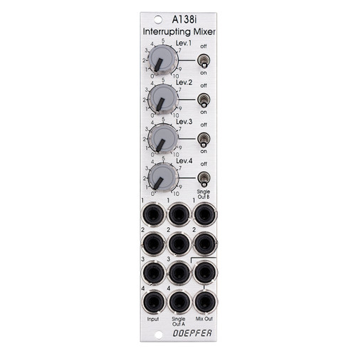 Doepfer A-138S Eurorack Stereo Mini Mixer Module - Signal Sounds