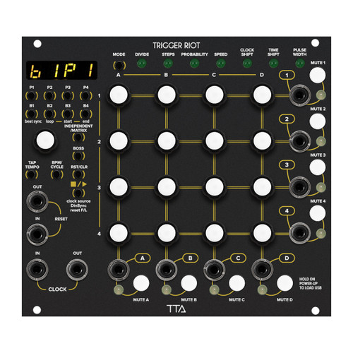 Tiptop Audio Zverb Black リバーブ ユーロラック Tiptop Audio ZVERB Reverb - Perfect Circuit