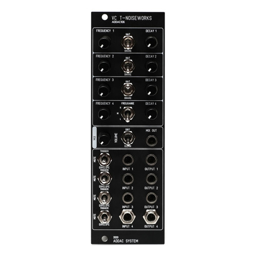 ADDAC 207 Intuitive Quantizer Eurorack Quad Quantiser Module