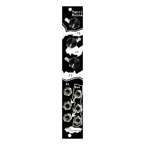 Noise Engineering Terci Ruina Eurorack Distortion Module (Black)