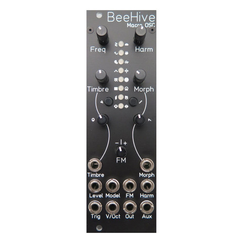 Michigan Synth Works Beehive Eurorack Macro-Oscillator Module - Plaits (Black)