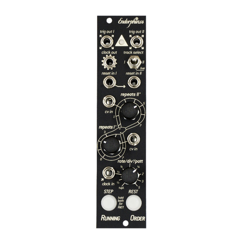 Endorphin.es Running Order Eurorack Trigger Sequencer 1U Module