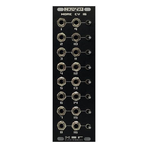 XOR Electronics NerdSeq Eurorack Tracker Sequencer Module (Black
