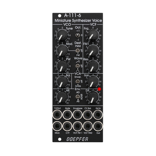Doepfer A-111-6 Eurorack Mini Synth Voice Module at Signal Sounds