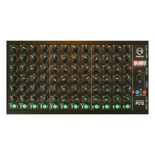 Faderfox PC12 USB MIDI Controller