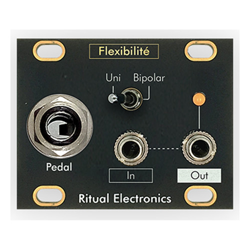 Ritual Electronics Flexibilite Eurorack 1U Expression Pedal Module