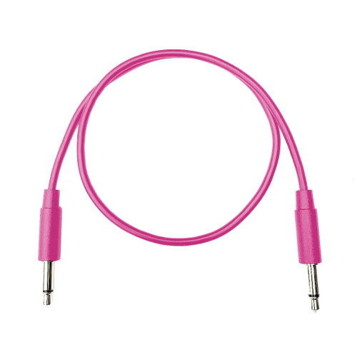 Tendrils Cables Straight Eurorack Patch Cables (10cm Magenta) 6 Pack
