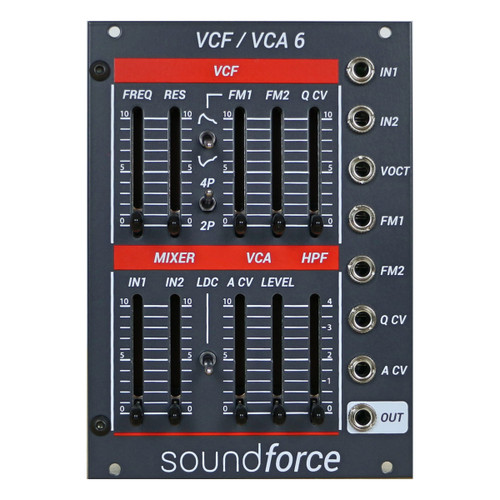 SoundForce Dual Filter Eurorack VCF Module at Signal Sounds