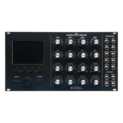 Synthesis Technology E520 Hyperion Eurorack Stereo Effects Processor (Black)