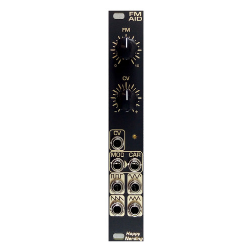 Happy Nerding 4xMUTE Eurorack Mute Module (Black) at Signal Sounds