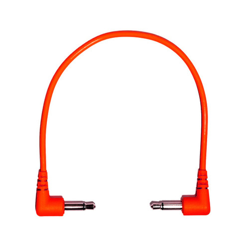 Tendrils Cables Right Angled Eurorack Patch Cable (15cm - Red) 6 pack