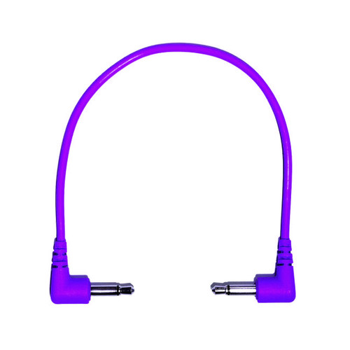 Tendrils Cables Right Angled Eurorack Patch Cable (15cm - Purple) 6 pack
