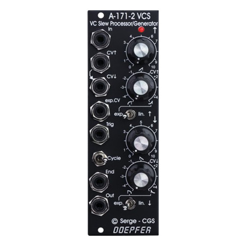 Doepfer A-171-2V Eurorack VC Slew Processor Module (Modified Version - Vintage Black)