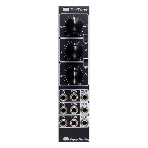 Happy Nerding 4xMUTE Eurorack Mute Module (Black) at Signal Sounds
