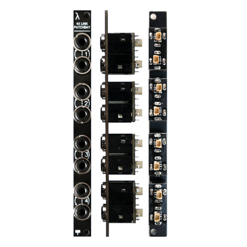 Tubbetec Link Patchbay 1U x 2 モジュラーシンセ Tubbutec LINK Patchbay Eurorack Module (1U) at Signal Sounds