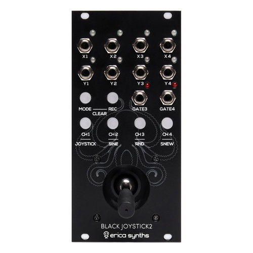 Erica Synths Black Joystick 2 Eurroack CV Controller Module