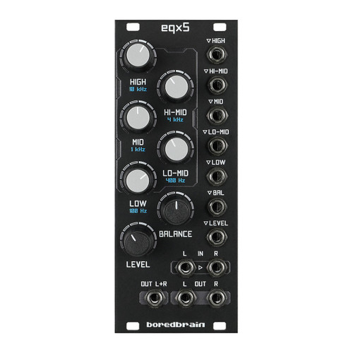 Boredbrain Music EQx5 Eurorack 5 Band EQ Module