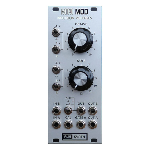 AJH Synth MiniMod VCO Eurorack Module (Silver) at Signal Sounds