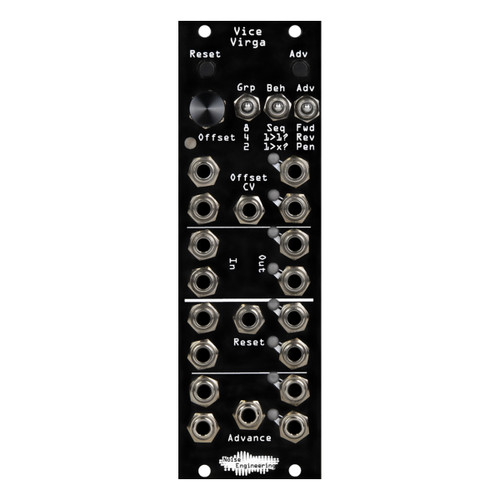 Noise Engineering Vice Virga Eurorack Sequential Switch Module (Black)