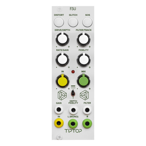 TipTop Audio FSU Eurorack Granular Distortion & Delay Module (White)