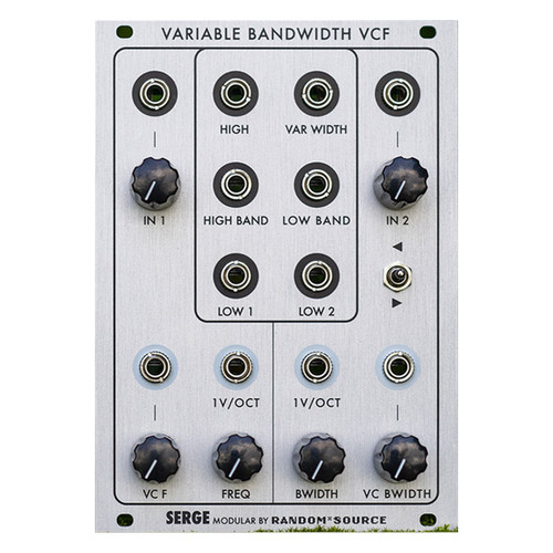 Random Source Serge Variable Bandwidth Filter Eurorack Module (VCF2)