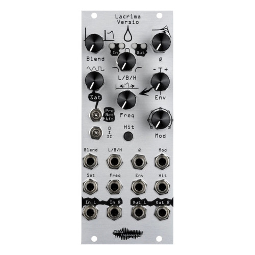 Noise Engineering Lacrima Versio Eurorack Envelope Follower & Filter Module (Silver)