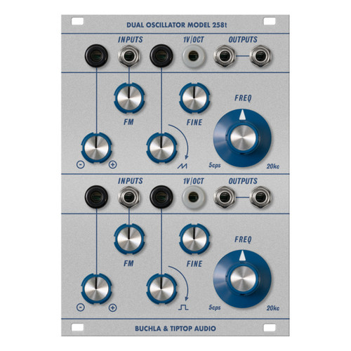 TipTop Audio 258t Dual VCO Eurorack Module (Buchla)