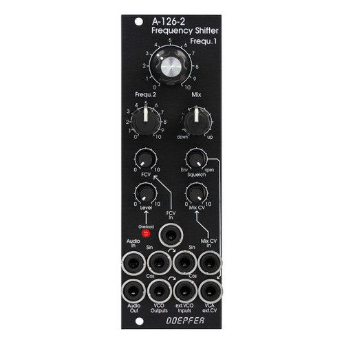 Doepfer A-126-2V Frequency Shifter Eurorack Module (Black)