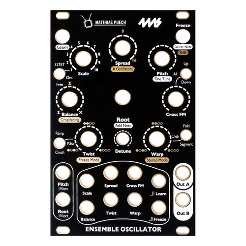 鍵盤楽器 4ms Ensemble Oscillator (White) 4ms Ensemble Oscillator (EO)— Clockface Modular