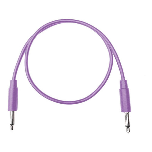 Tendrils Cables Straight Eurorack Patch Cables (10cm Purple) 6 Pack