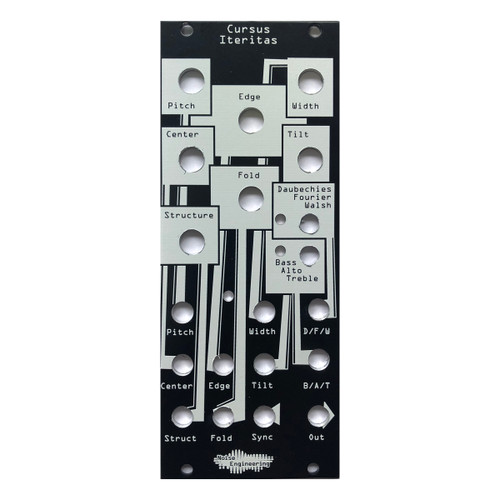 Noise Engineering Replacement Panel - Cursus Iteritas (Black)