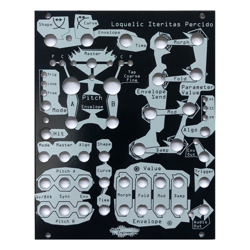 Noise Engineering Replacement Panel - Loquelic Iteritas Percido (Black)