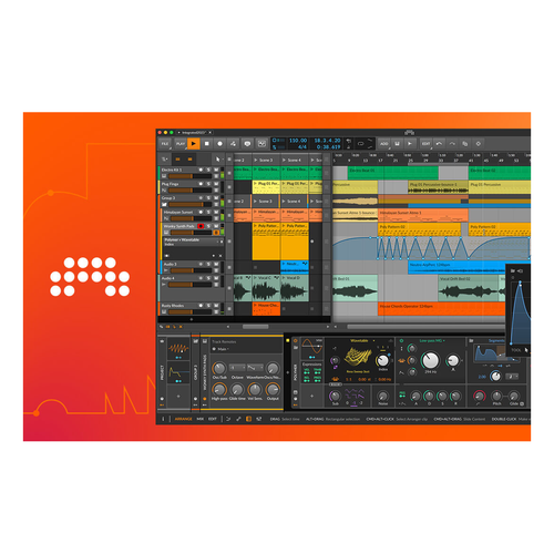 Bitwig Studio 5 Upgrade From Essentials/16-Track  (Download Version)