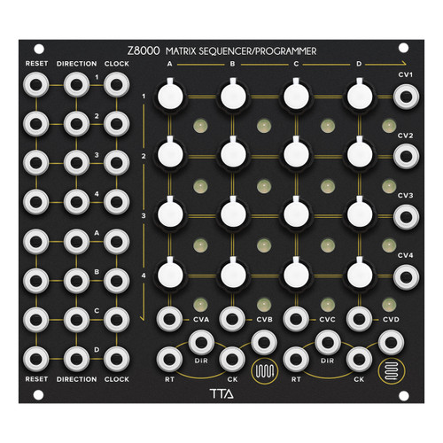 Tiptop Audio Z8000 Matrix Sequencer Eurorack Module (Black)