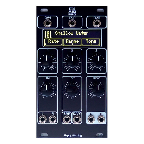 Happy Nerding FX Aid Pro Eurorack Effects Module (Silver) at