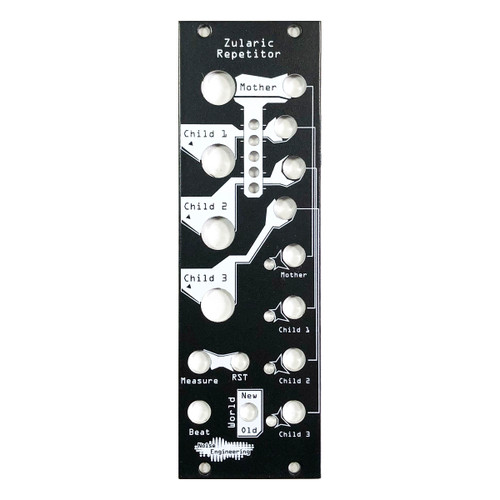 Noise Engineering Zularic Repetitor Replacement Panel (Black)