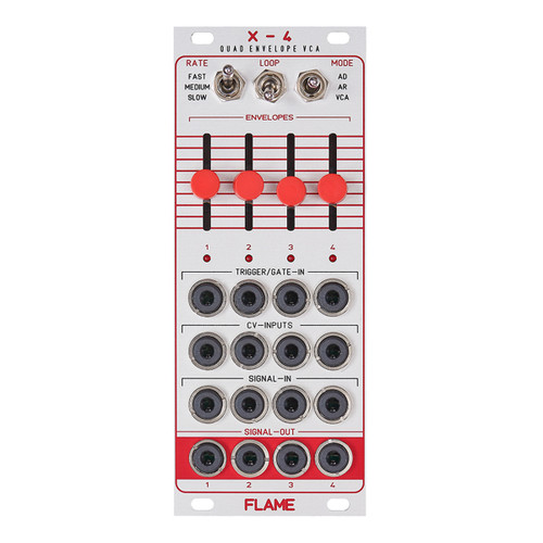 Cosmotronic Delta V Eurorack Envelope & VCA Module (Rev. 2) at