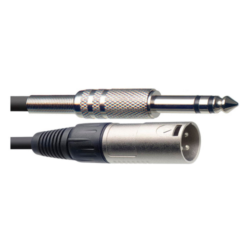 Stagg SAC3PSXM 1/4" TRS Jack - MXLR Plug Cable (3M)