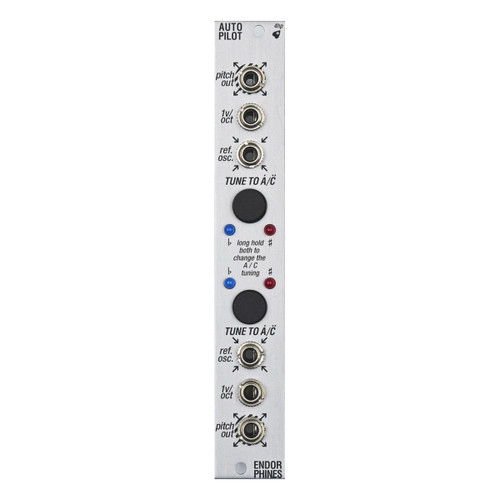 Endorphin.es Autopilot Eurorack Tuner Module (Silver)