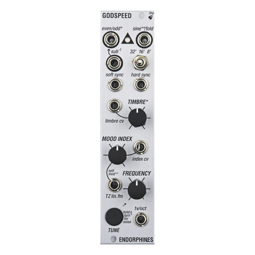 Endorphin.es Godspeed+ Eurorack Oscillator Module (Silver)