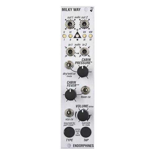 Endorphin.es Milky Way Eurorack Digital Effects Module (Silver)