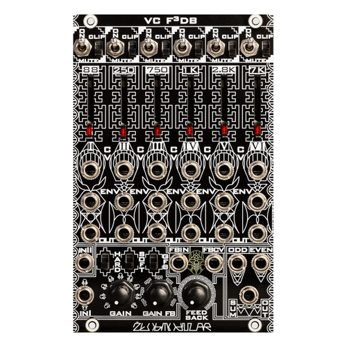 Zlob Modular F3DB Eurorack Fixed Filter Bank Module