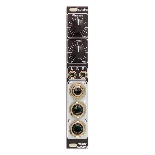 Happy Nerding 2xSAM black ユーロラック モジュラー Happy Nerding 2xSAM (Black)— Clockface Modular