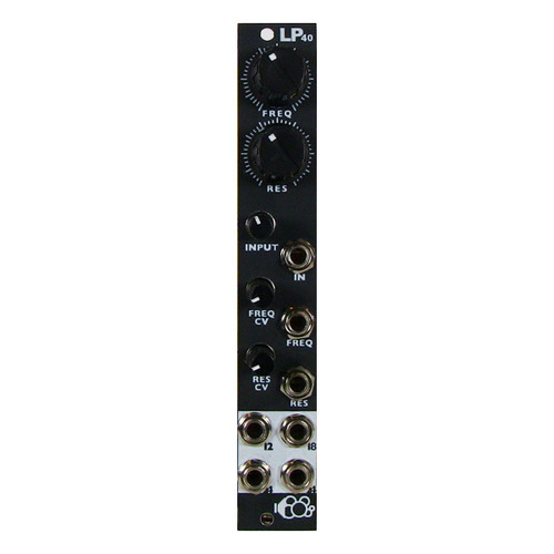 Bubblesound LP40 Eurorack Filter Module (Black)